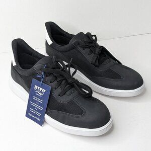 Rockport Tylan Casual Lace-Up Sneakers, Black, Men's 9.5 M